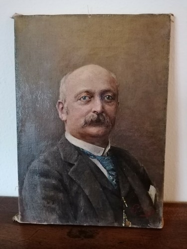 Quadro epoca con - d'epoca, ritratto