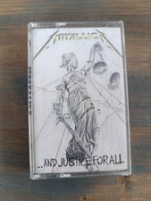 MUSICASSETTA METALLICA AND JUSTICE FOR ALL PHONOGRAM VERTIGO 836062-4 -Q33