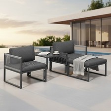 Set salotto alluminio salotto