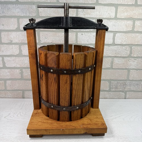 Torchio vino vintage - in, legno