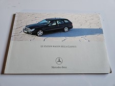 Mercedes Classe E Station Wagon Brochure Lingua Italiana 