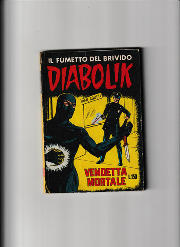 Fumetto diabolik anno iv - diabolik,