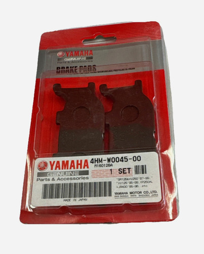 Pastiglie freno ant yamaha sr - ant.,