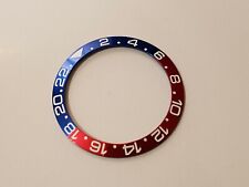 Ghiera PEPSI per rolex GMT master II 16719 LN in TITANIO. 38 mm. (BLU e ROSSO)