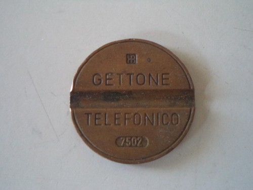 Gettone telefonico 7502 - telefonico,