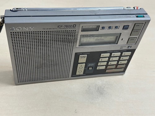 Sony icf 7600d am - fm,