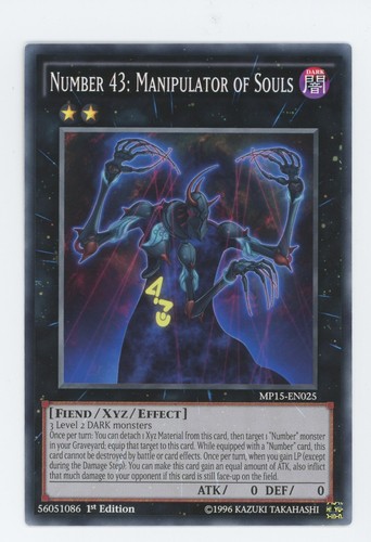 Yugioh number manipulator - number, 43: