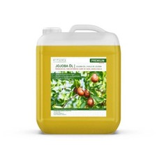Olio di Jojoba Spremuto a Freddo Nativo 5000ml 5L (Litri) per Cura Pelle Massaggio Cura Capelli