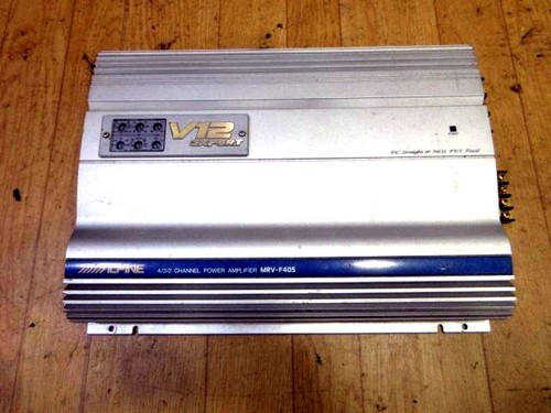Amplificatore auto alpine - amplificatore,