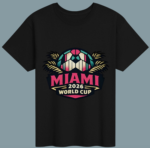 Maglietta miami 2026 - maglietta, mondiali