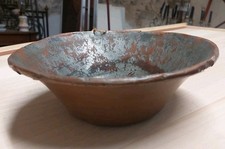 ANTICO CATINO VACINELLA IN RAME DATATO 1846