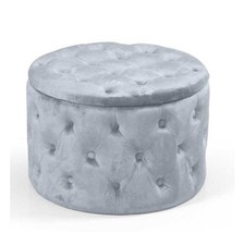 POUF CONTENITORE IN VELLUTO