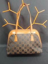 Borsa Roccobarocco pelle e tessuto