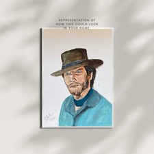Stampa quadro Clint Eastwood. 
