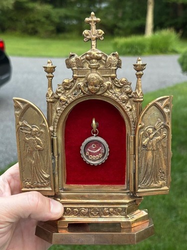 Reliquiario ornato con - +,