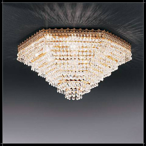 Plafoniera cristallo luci - plafoniera,