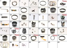 Obiettivo Nikon AF-S Nikkor 16-85 mm VR ring board gear motor lens flex barrel