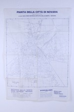 Pianta della città di Novara
