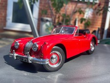 SunStar 1:18 1955 Jaguar XK140 Drophead Red Classic British Heritage modello 124