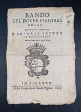 OPUSCOLO BANDO GRANDUCATO DI