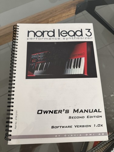 Sintetizzatore vintage nord - vintage,