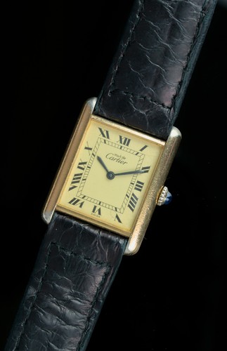 Cartier tank carica manuale - cartier,