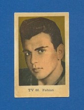 1962 Dutch Gum TV #60 Fabian