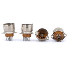 ONE NOS MICANOL CINCH TS102-P01 presa schermata per tubo Miniatur-7-Pin-Base B7G