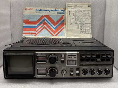 Sharp 27g radio - 5p-27g, radio/cassette/tv