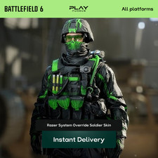 Battlefield 6 Razer System Override Soldier Skin | Region Free | Spedizione Immediata⚡