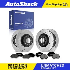 Front Rear Drilled Slotted