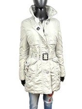 Peuterey Parka Grigio Donna Taglia 42 / S Giubbotto con Cappuccio