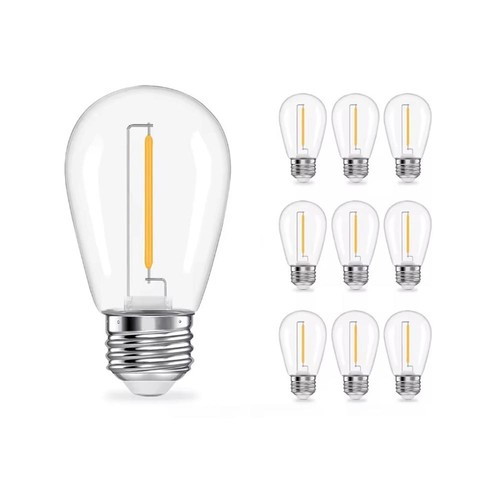 Lampadina led luce - calda, 10