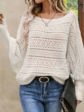 Maglione donna boho maglia