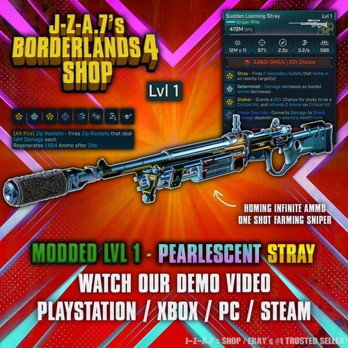 Borderlands modded lvl - 4✨,