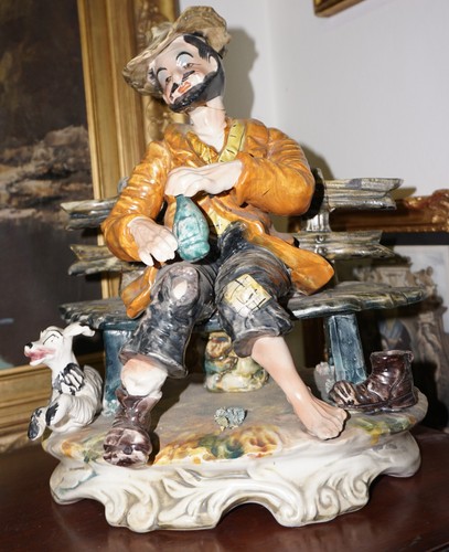Grande statua ceramica - grande, di