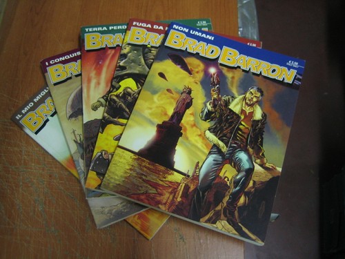 Fumetto brad barron sequenza - barron,