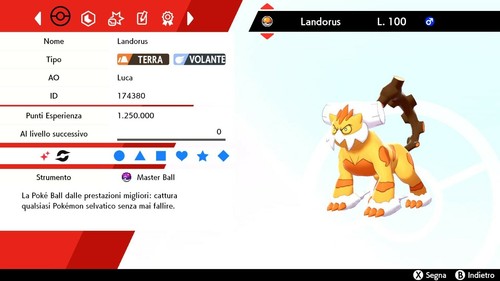 Landorus totem shiny - totem, iv