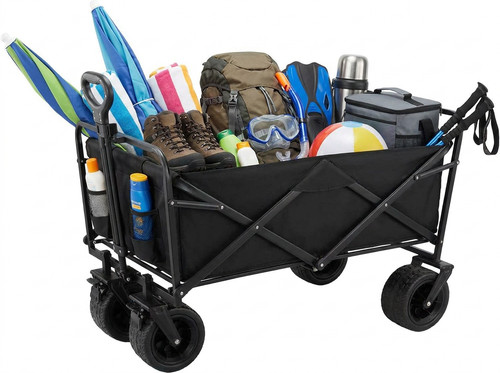 Carrello pieghevole con ruote - pieghevole,