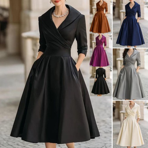 Abito donna raso elegante