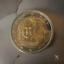 2 Euro Maria Montessori