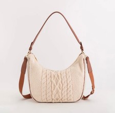 Borsa tracolla carpisa crema - a,