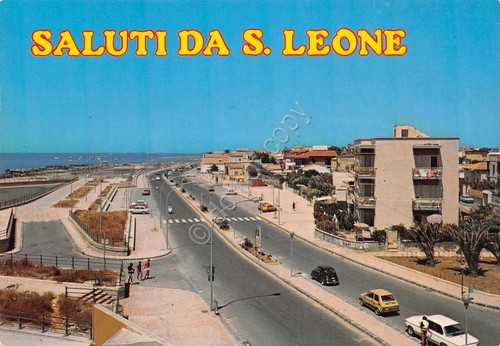 Cartolina agrigento leone - agrigento, s.