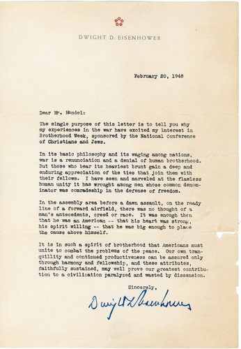 Dwight eisenhower lettera - dwight,