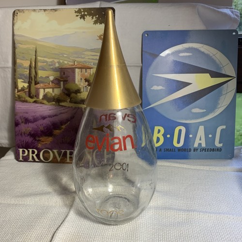 Evian vintage 2001 bottle - 2001,