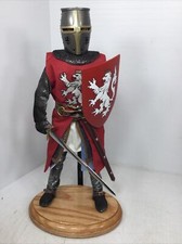 1/6 IGNITE NOBILE MEDIEVALE GERUSALEMME CROCIATO CAVALIERE IN ARMATURA SPADA LARGA + SUPPORTO