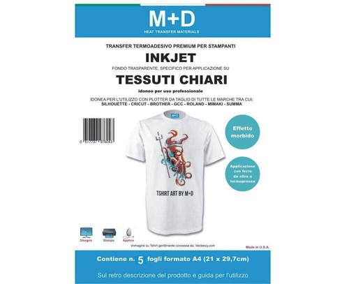 Carta transfer per tessuti - transfer,