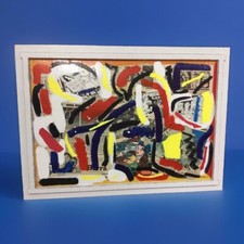 ? ARTURO CARMASSI ( 1925 -2015?? Tecnica mista collage 110x80 cm   No Rotella