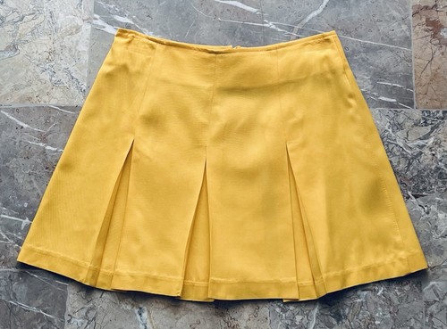 Minigonna giallo sole - minigonna,