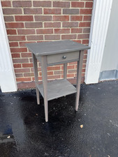 Tavolo Ikea Hemnes Fine 18 1/8 x 13 3/4 Grigio Comodino Tavolo